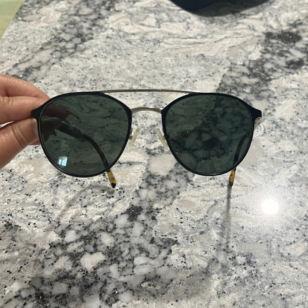 Prada Black and Tortoise Sunglasses